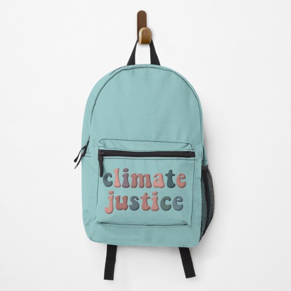Item preview, Climate Justice Retro Peach Brown Blue Environmental Advocacy designed and sold by cashewdays.
