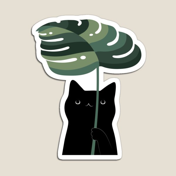 Artikelvorschau, Katze und Pflanze 16 entworfen und verkauft von ilovedoodle.