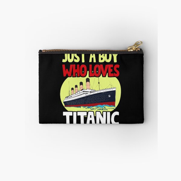 Item preview, Just A Boy Who Loves Titanic Titanic Ship Lover Boys Kids designed and sold by Tee Revolution.