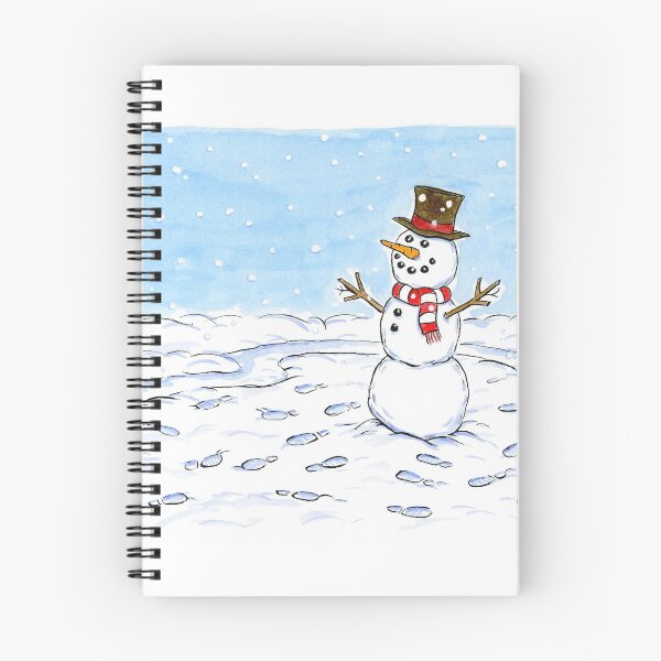 Aperçu de l'œuvre Bonhomme de neige heureux créée et vendue par DaynasArt.