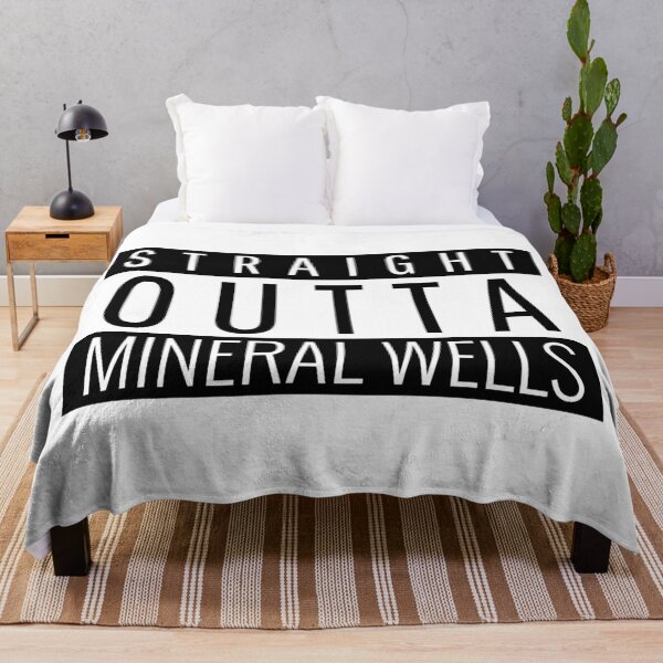 Item preview, Straight Outta Mineral Wells Texas designed and sold by Teelogic.