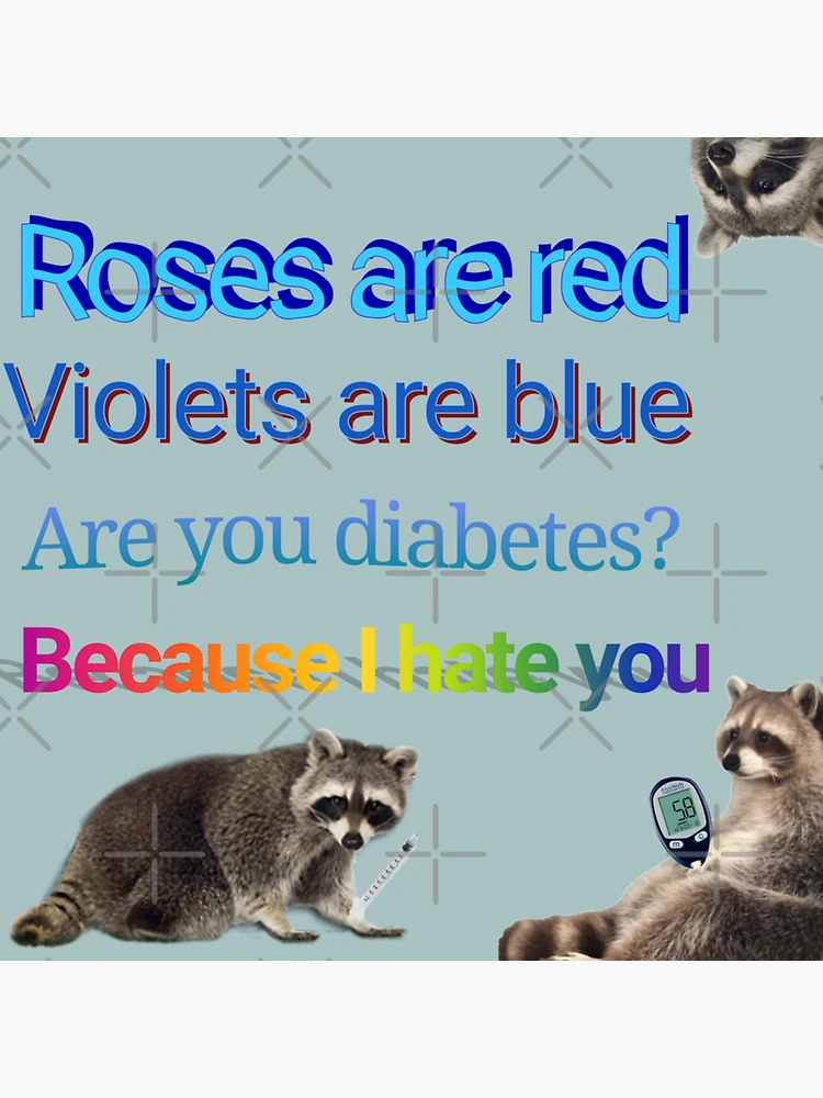 Thumbnail 3 of 3, Sticker, I Hate Diabetes designed and sold by CatGirl101.