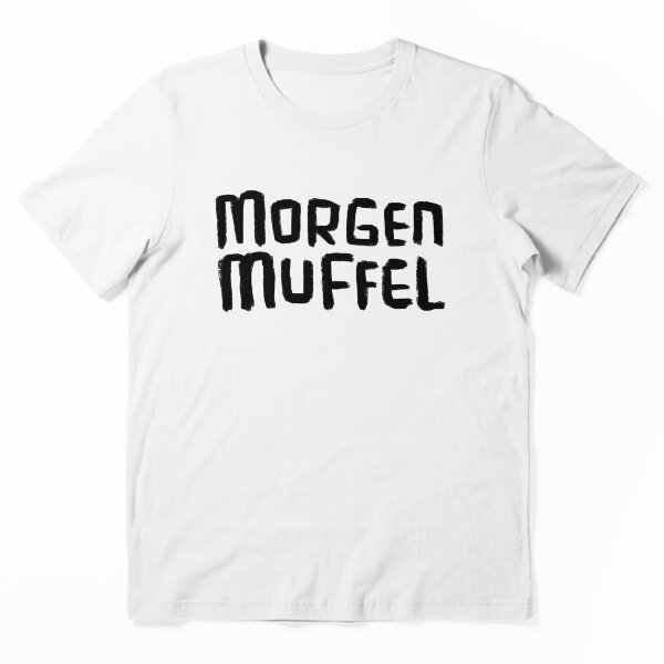 Artikelvorschau, Morgenmuffel, deutsches Wort für kein Morgenmensch entworfen und verkauft von badlydrawnbabe.