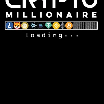 Artwork thumbnail, Crypto Millionaire Loading Crypto Hodler by Mahdi HAMANI