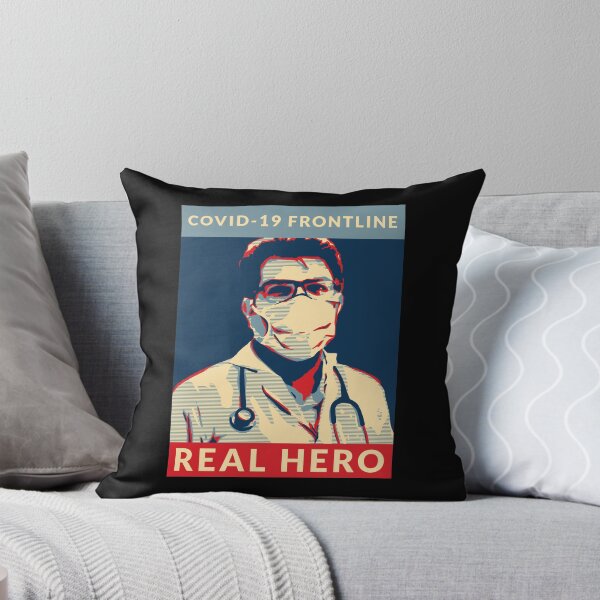 Item preview, Real Hero - Covid-19 Frontline designed and sold by StarsForgers.