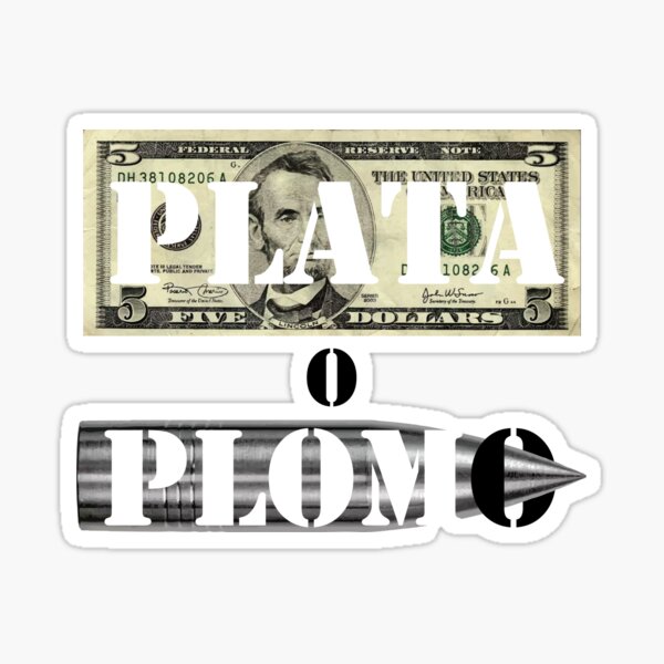 Item preview, Plata o Plomo - Narcos designed and sold by ideando.