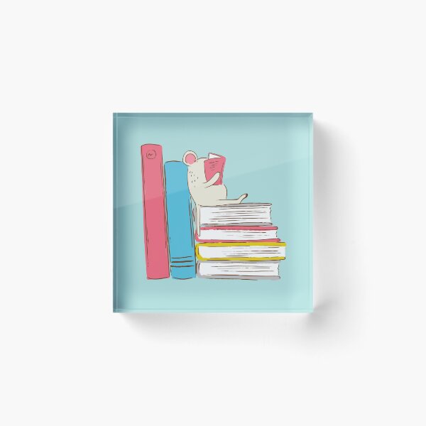Aperçu de l'œuvre Souris de lecture créée et vendue par Jacqueline Hurd.