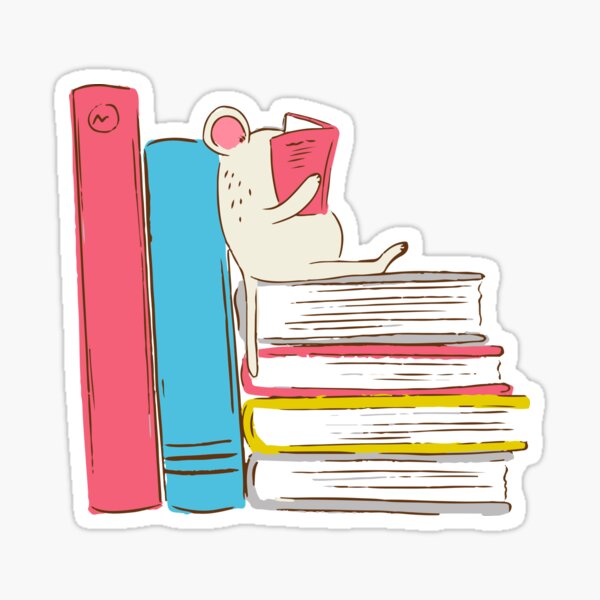 Aperçu de l'œuvre Souris de lecture créée et vendue par Jacqueline Hurd.