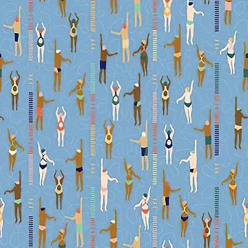 Imagen de la obra Piscina Arte Retro de SiouxLove