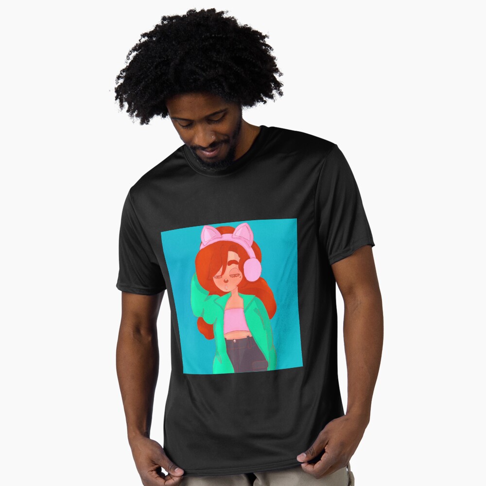 Vista previa del artículo con la obra «Camiseta deportiva», diseñado y vendido por MoxiesCorner.