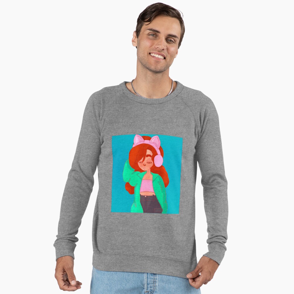 Vista previa del artículo con la obra «Sudadera ligera», diseñado y vendido por MoxiesCorner.