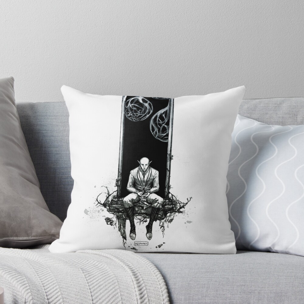 Item preview, Throw Pillow designed and sold by nipuni.