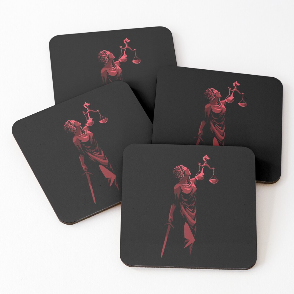 Aperçu de l'œuvre Dessous de verre (lot de 4) créée et vendue par Dmitriy Daimon.
