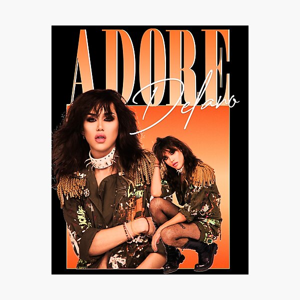 Aperçu de l'œuvre Adore Delano Rétro Vintage Rétro créée et vendue par Ainara.