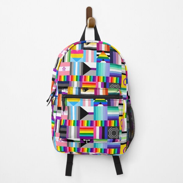 Item preview, Collage de la bandera del orgullo LGBTQIA. Orgullo LGBTQ designed and sold by Subtle Pride Shop.