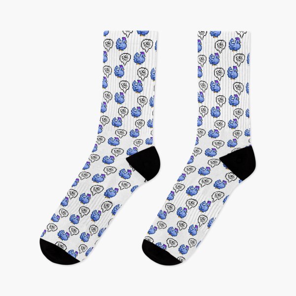 Item preview, Grumpy Blue Chicken Stardew Valley   designed and sold by BarryNelsonshop.