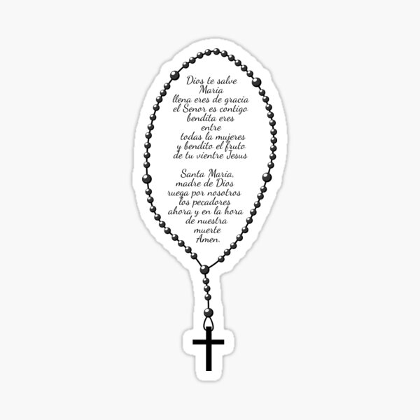 Item preview, Dios te salve María designed and sold by neteor.