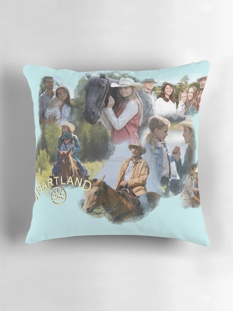 Thumbnail 3 of 4, Pillow, Heartland wrap designed and sold by SaintsPlace.