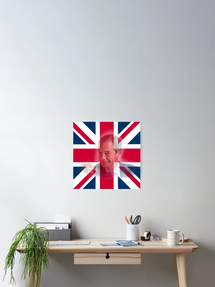 Imagen 2 de 3, Póster con la obra NO PUEDE SER BARRAGE EL FARAGE, diseñada y vendida por olliethomas2000.