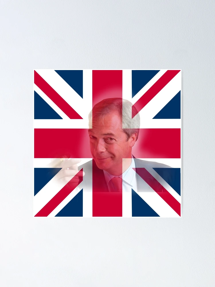 Imagen 1 de 3, Póster con la obra NO PUEDE SER BARRAGE EL FARAGE, diseñada y vendida por olliethomas2000.