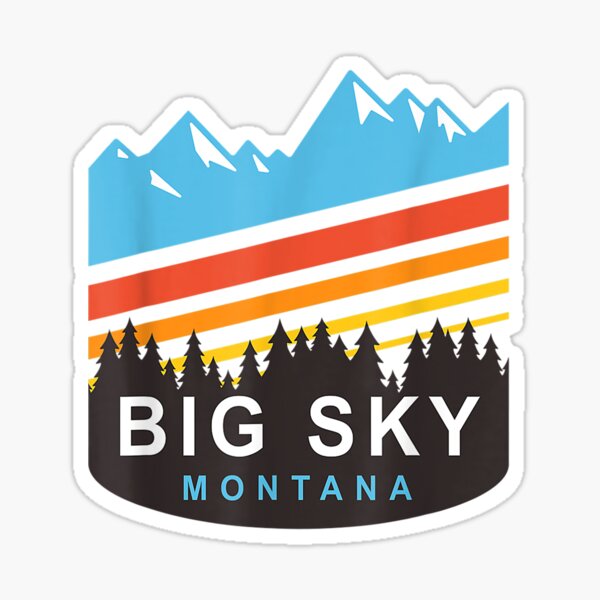 Artikelvorschau, Big Sky Montana Grafik T-Shirt entworfen und verkauft von BoehlertLear.