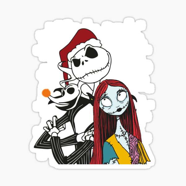 Item preview, Jack Skellington, Zero and Sally - The Nightmare Before Christmas designed and sold by 11UponaTime.