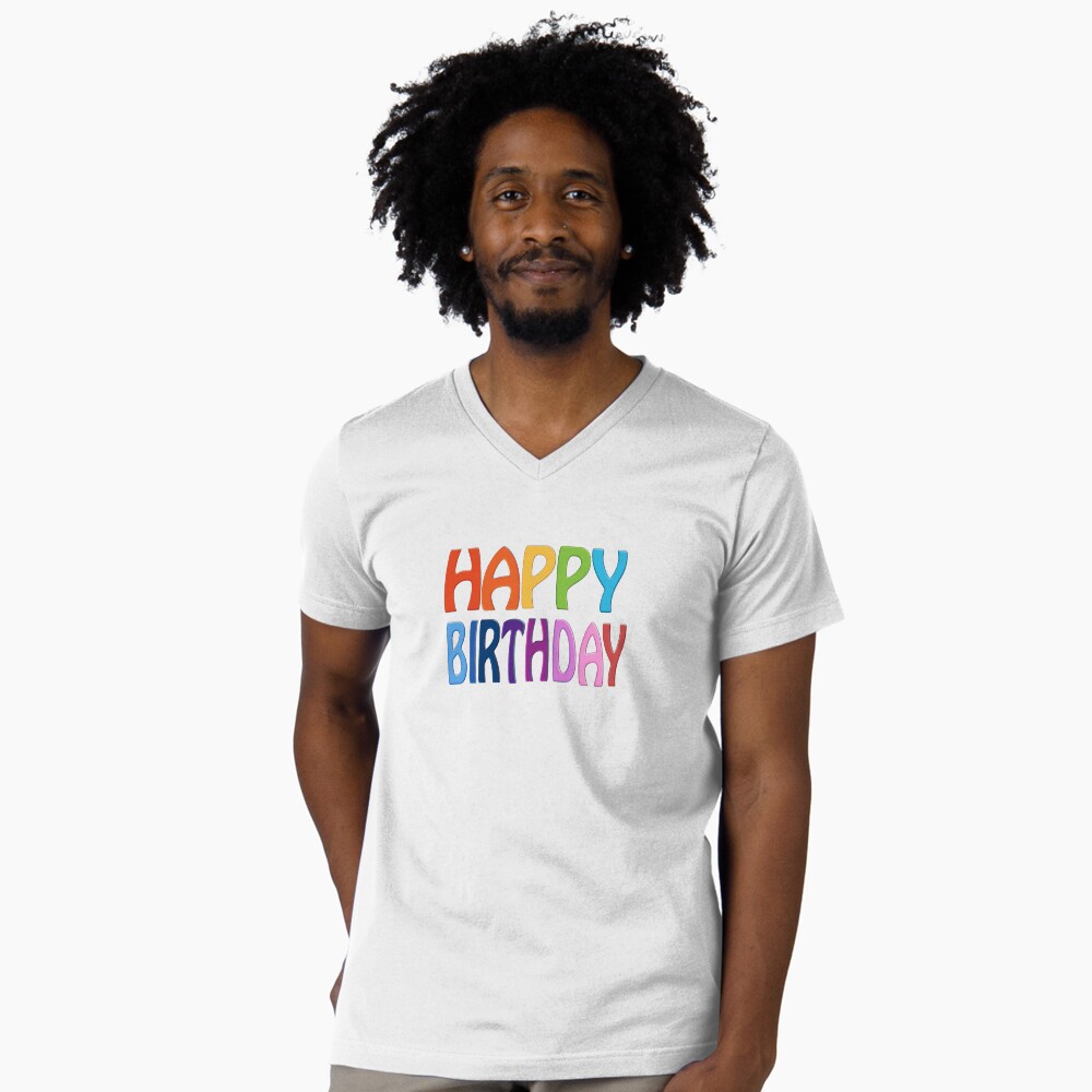 Aperçu de l'œuvre T-shirt col V créée et vendue par FabSpark.