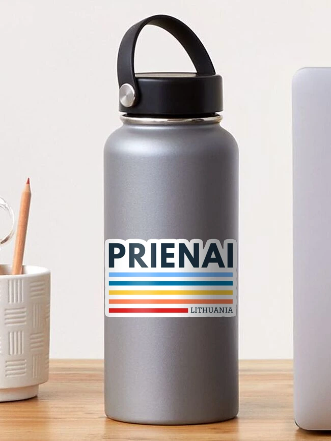 Thumbnail 1 of 3, Sticker, Prienai Lithuania designed and sold by europelines.