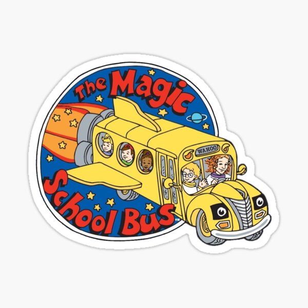 Item preview, El logotipo del autobús escolar mágico designed and sold by Fine Artworks.