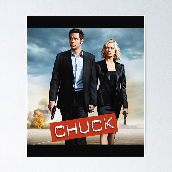 Item preview, Chuck y Sarah designed and sold by CortexShirts.