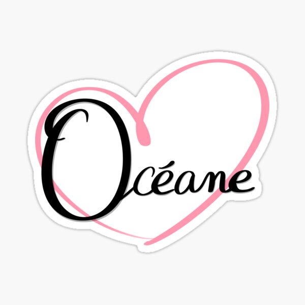 Aperçu de l'œuvre Océane coeur rose créée et vendue par CreatiSabi.