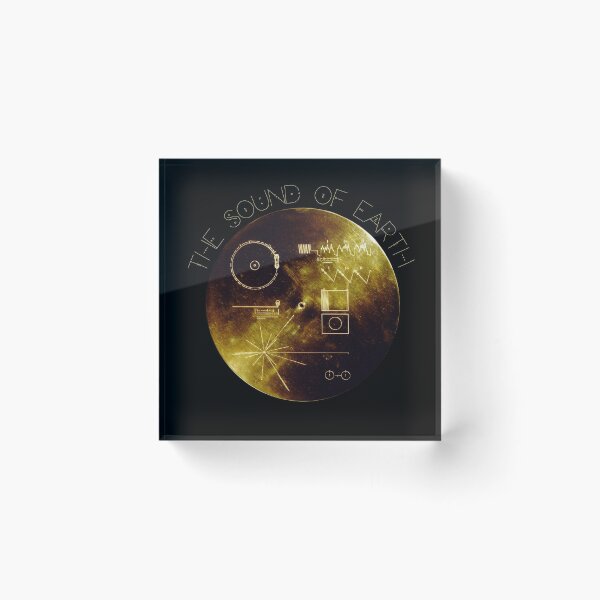Item preview, El disco de oro Voyager designed and sold by Raiko-art.