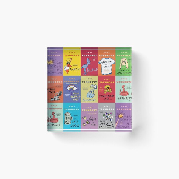 Aperçu de l'œuvre Les oeuvres de Kurt Vonnegut créée et vendue par bibliophan.