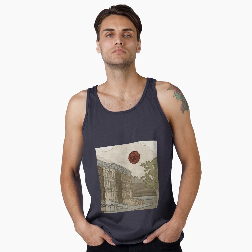 Vista previa del artículo con la obra «Camiseta de tirantes», diseñado y vendido por BubbleMeTender.