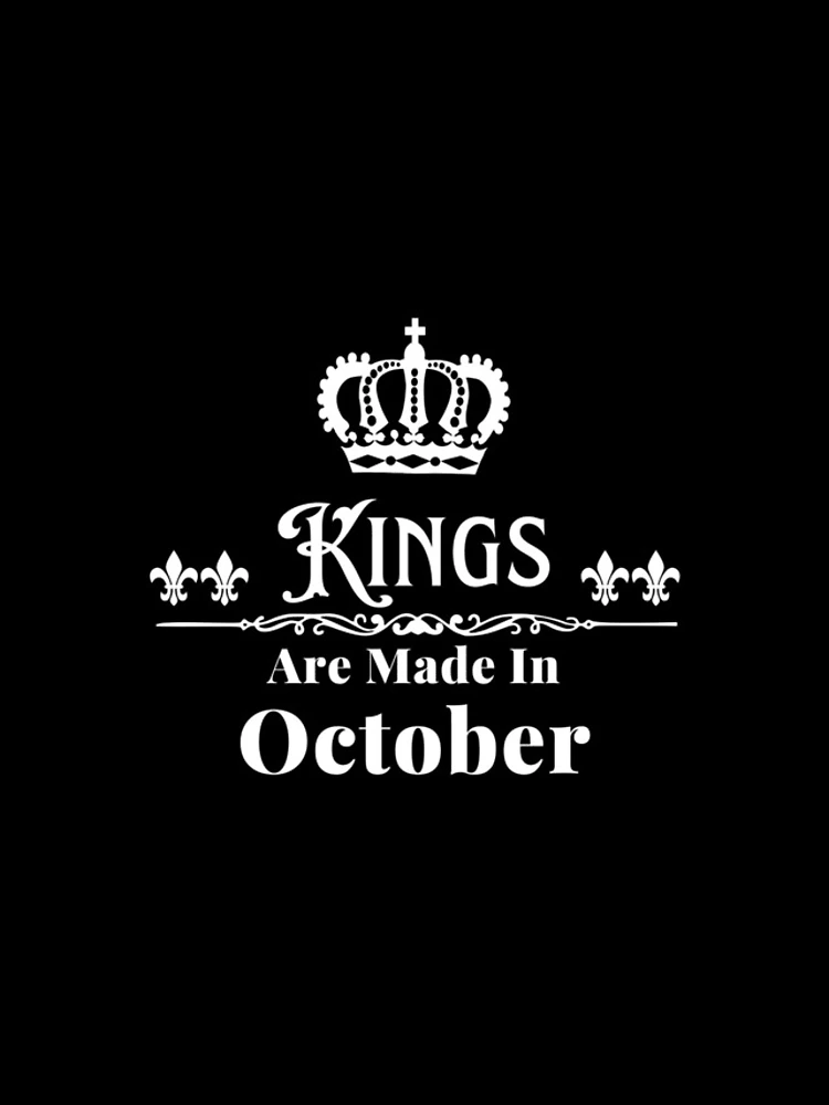 Thumbnail 4 of 4, iPhone Case, Kings Are Made In October designed and sold by TheKnightWriter.