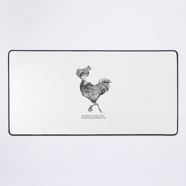 Item preview, Chicken Duck Woman Thing (Bushes of Love) designed and sold by CoralReefZA.
