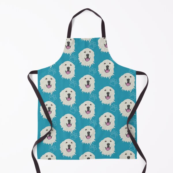 Item preview, Great Pyrenees Pattern - bright blue designed and sold by KantstandyaC.
