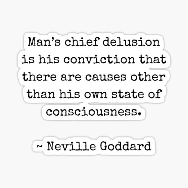 Aperçu de l'œuvre Citation de Neville Goddard, Loi de l'Assomption, Loi de l'Attraction créée et vendue par MamaSweetea.