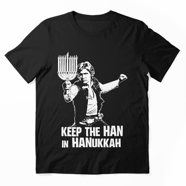 Artikelvorschau, Halten Sie den Han in Chanukka-Shirt entworfen und verkauft von teeturle.