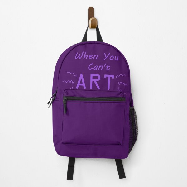 Item preview, When You Can't Art!! (purple) designed and sold by -Solarly-.