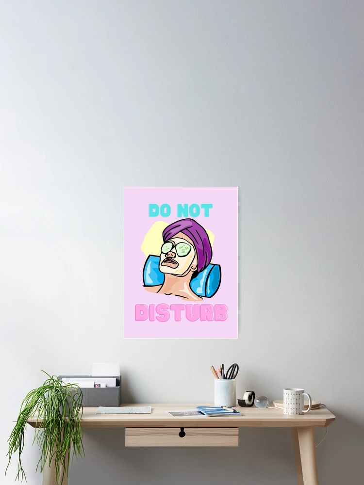 Thumbnail 2 of 3, Poster, Do Not Disturb designed and sold by arineliza1997.