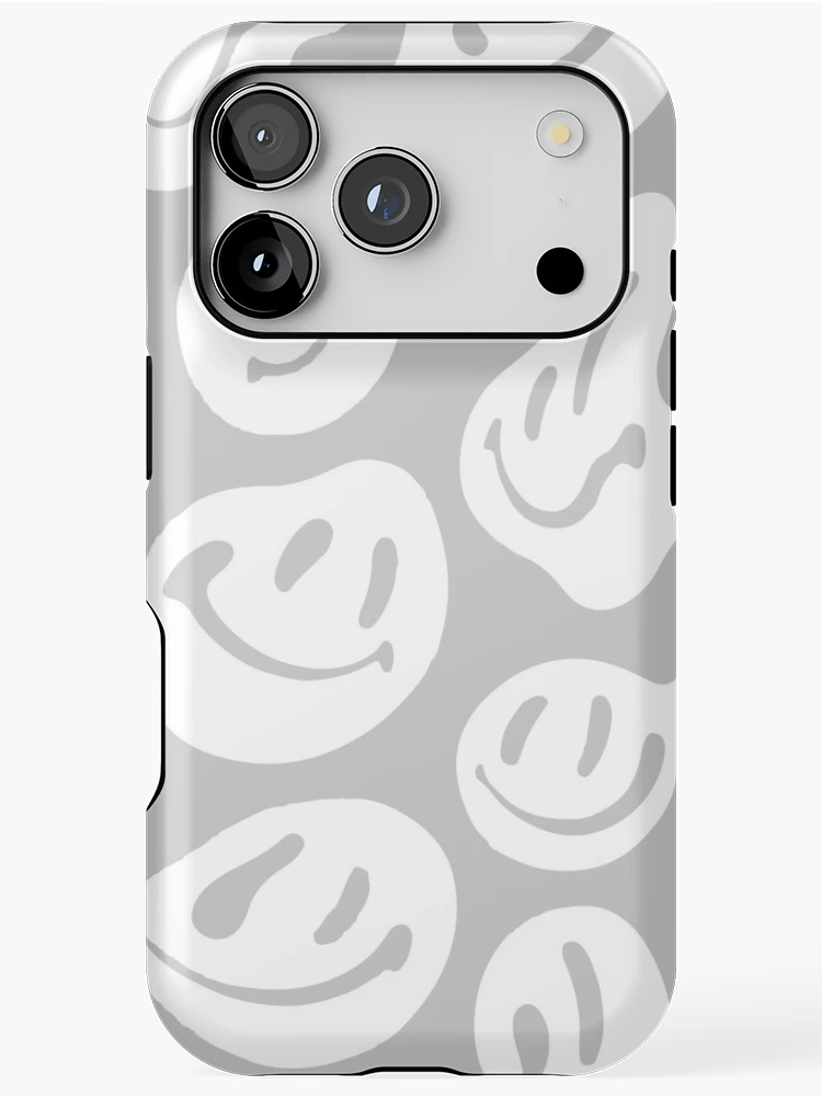 Thumbnail 1 of 4, iPhone Case, melted smiley designed and sold by ryandesigns0.