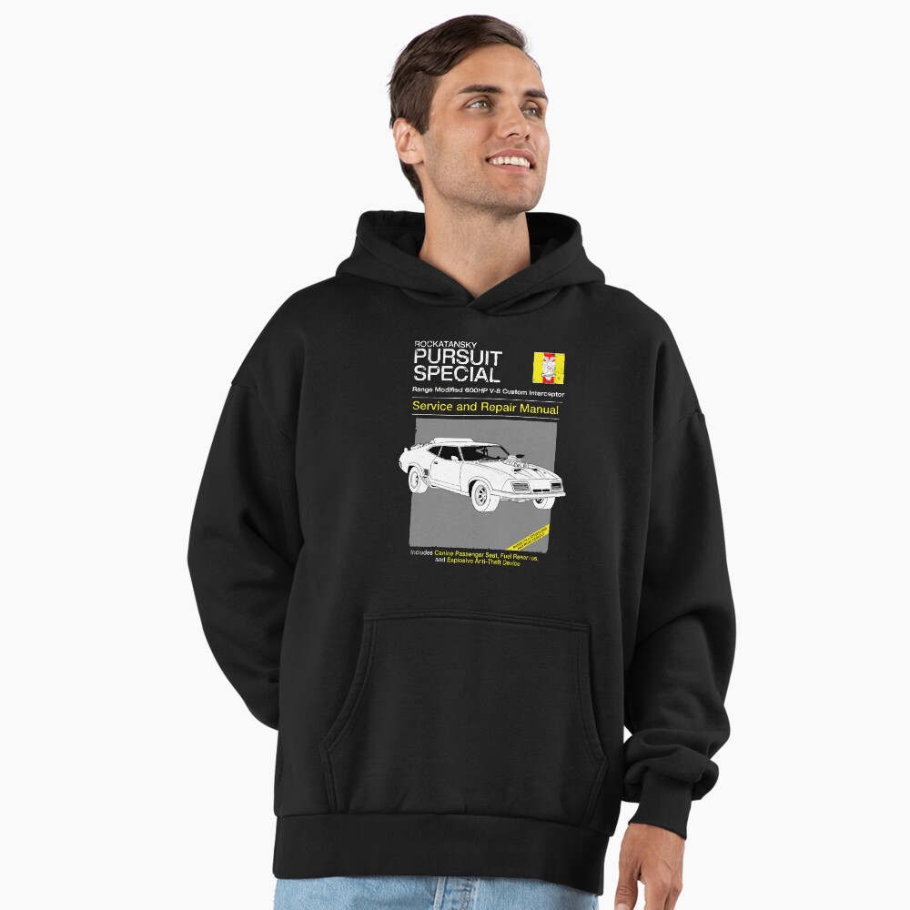 Vista previa del artículo con la obra «Sudadera con capucha oversize prémium», diseñado y vendido por BruceSpears.