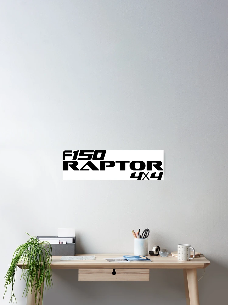 Thumbnail 2 of 3, Poster, F150 RAPTOR 4X4 designed and sold by DomGDesign.