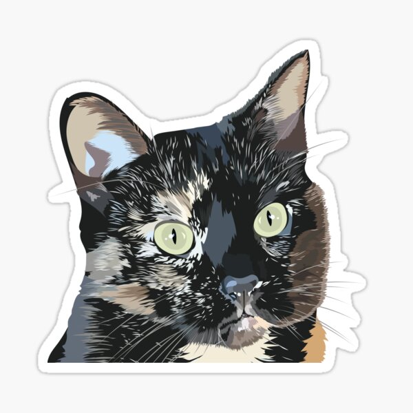 Artikelvorschau, Schildpatt-Katze entworfen und verkauft von Xhuuya.