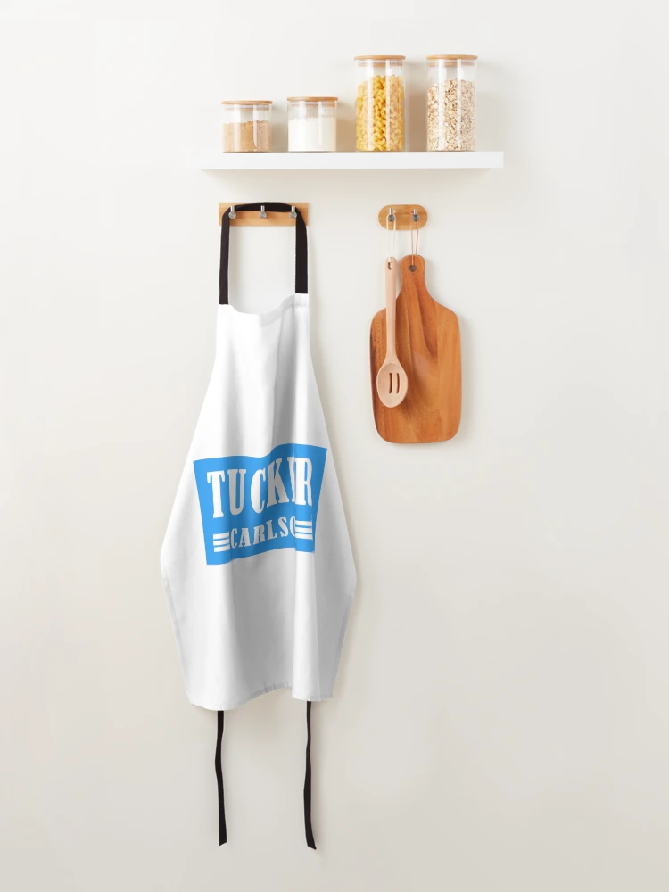 Thumbnail 4 of 6, Apron, Tucker Carlson logo designed and sold by Ruwans.