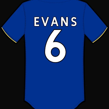 Artwork thumbnail, Jonny Evans Jersey by PremierArt