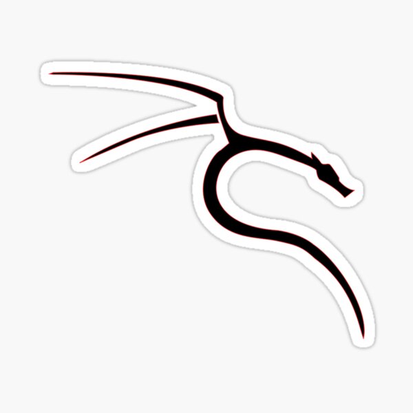 Item preview, Logotipo de Kali Linux en negro y rojo designed and sold by IAmNotEagle.