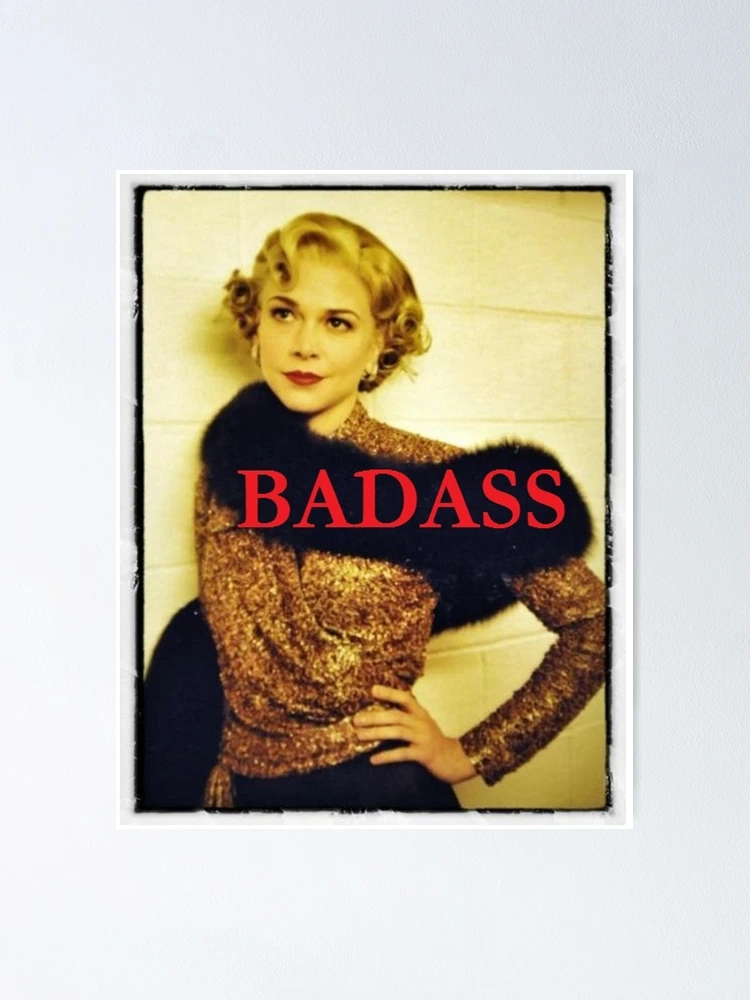Thumbnail 1 of 3, Poster, Sutton Foster BADASS designed and sold by SirBWarner.