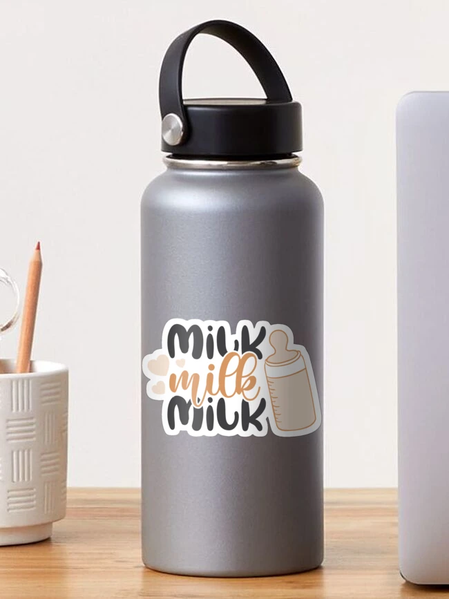 Imagen 1 de 3, Pegatina con la obra Leche Leche Leche, diseñada y vendida por Best-Designers.